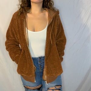 Warm Comfy Teddy Jacket